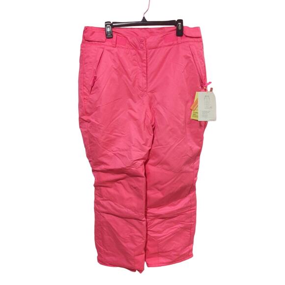 All in Motion Bright Pink Womens XL Snow Pants, NWT - Picture 1 of 6